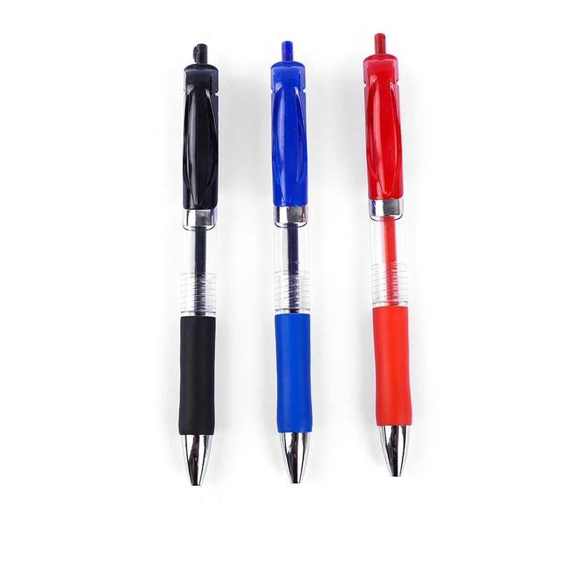 Bút Mực Nước Ngòi 0.5mm Vỏ Màu Đỏ / Xanh Dương / Đen