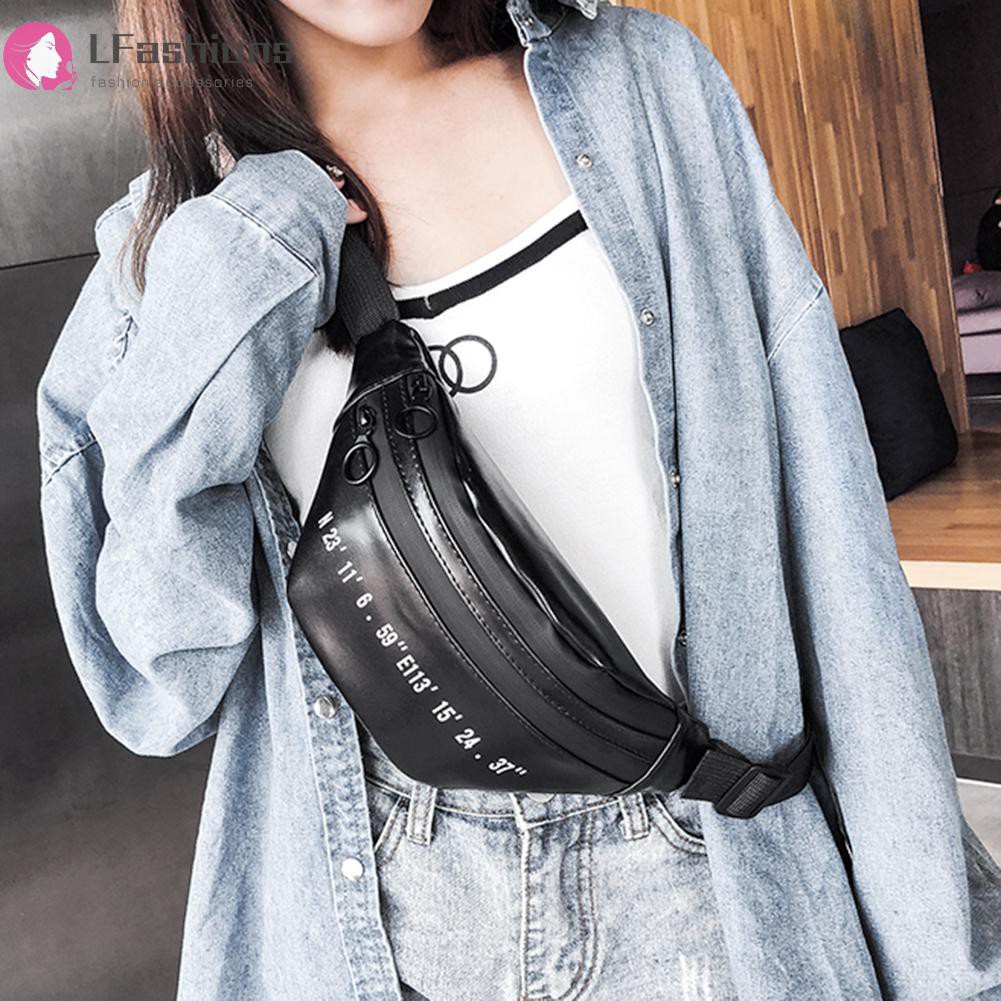 Túi da đeo chéo trước ngực thời trang cá tính dành cho nữ