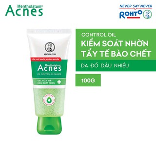 Gel rửa mặt kiểm soát nhờn ngăn ngừa mụn Acnes Oil Control Cleanser 100g