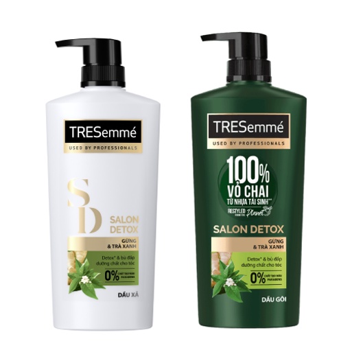 Combo Dầu gội - Dầu xả TRESEMME Total Salon Repair 650g/340g