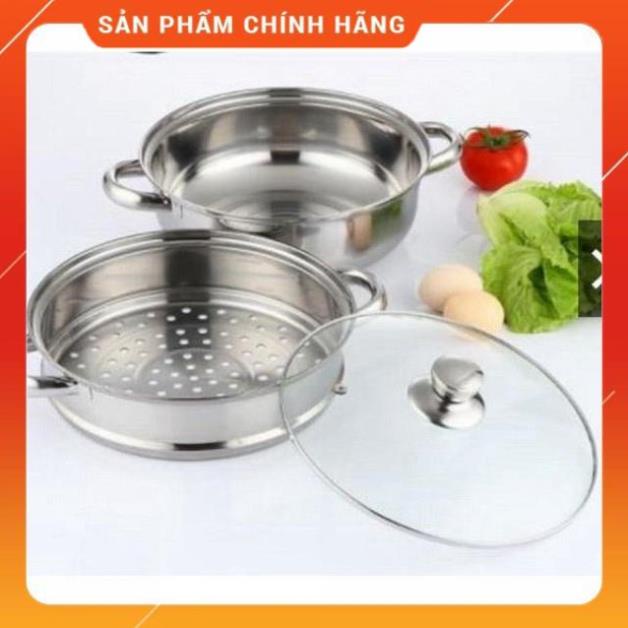 Nồi Hấp 2 Tầng Inox size 28cm