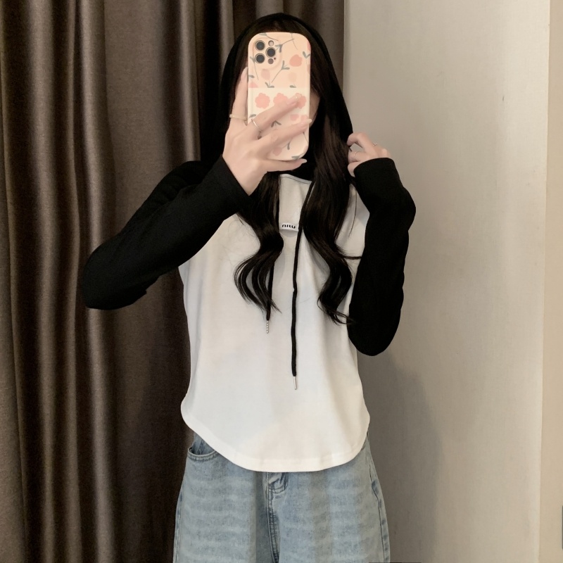 ZHELIHANGFEI Áo Hoodie Tay Dài Dáng Rộng Thời Trang Ấm Áp Dễ Phối Đồ