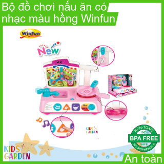 Bộ đồ chơi nấu ăn có nhạc Winfun 000755G
