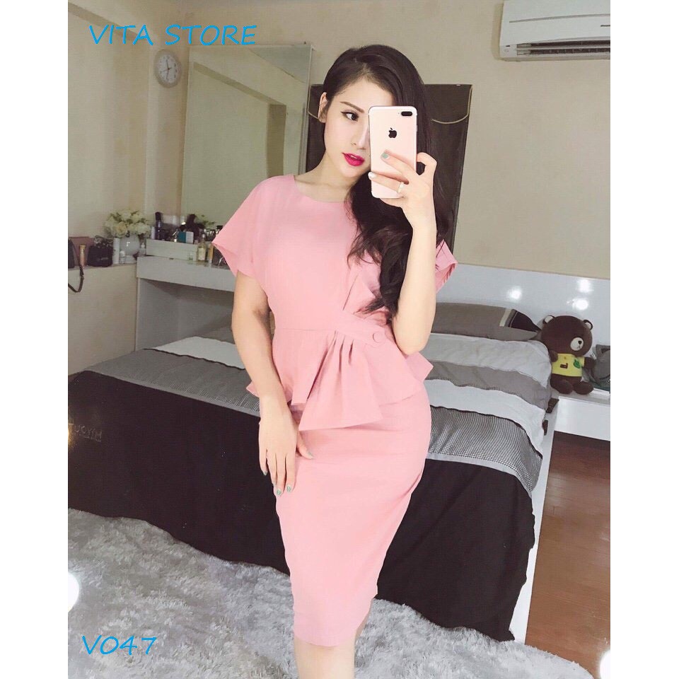 Đầm Peplum nữ cao cấp V047