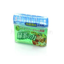 [Hỏa tốc HCM] Combo Hộp khử mùi tủ lạnh hương trà xanh và Chai xịt vệ sinh điều hòa Nhật Bản