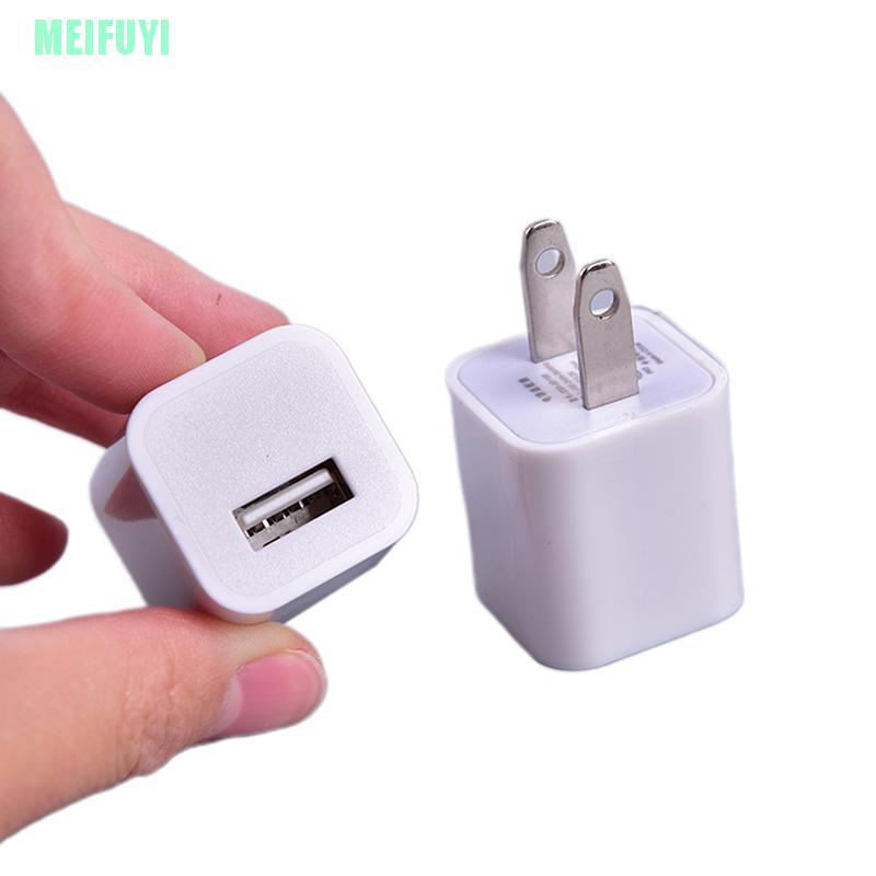 Đầu Sạc Usb 5w Cho Ipod Ipad Iphone 5 / 5c / 5s / 6 / 6s / 7 Plus