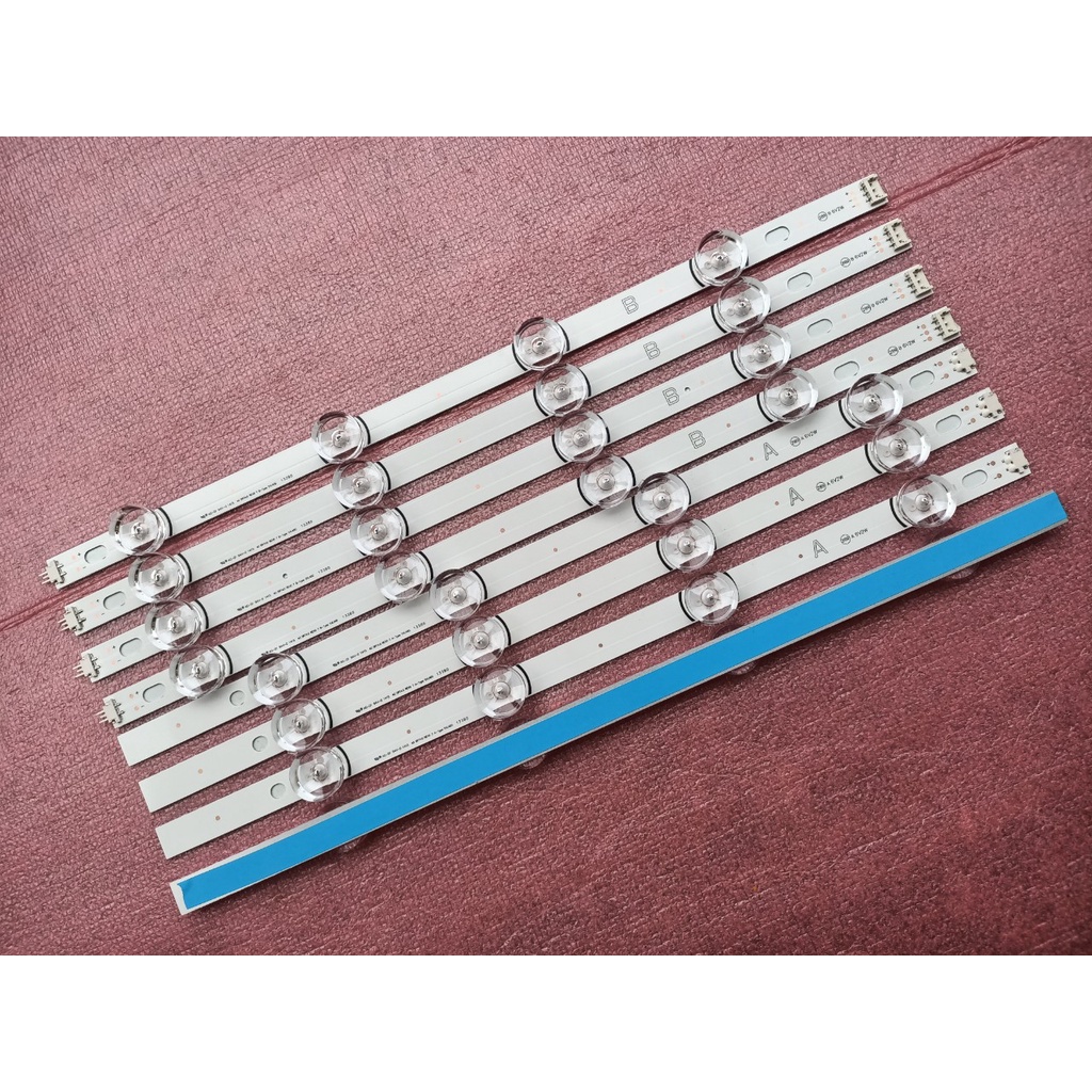 BỘ LED TIVI LG 40LF630V 40LF632 LG Inotek DRT 3.0 40'' A B Type Rev. 1.2 HÀNG MỚI 100%, BỘ 4 THANH GỒM 4 "A"+4 "B"