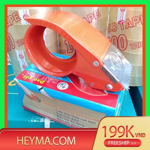 -Dụng Cụ Cắt Băng Keo Cầm Tay 5F Nhựa/Sắt-Dao Cắt Băng Dính Dân Hoa