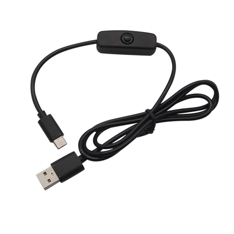 Dây Cáp Sạc USB Type C 5V 3A Cho Raspberry Pi 4 RPI 4 Model B RPI 4B Com
