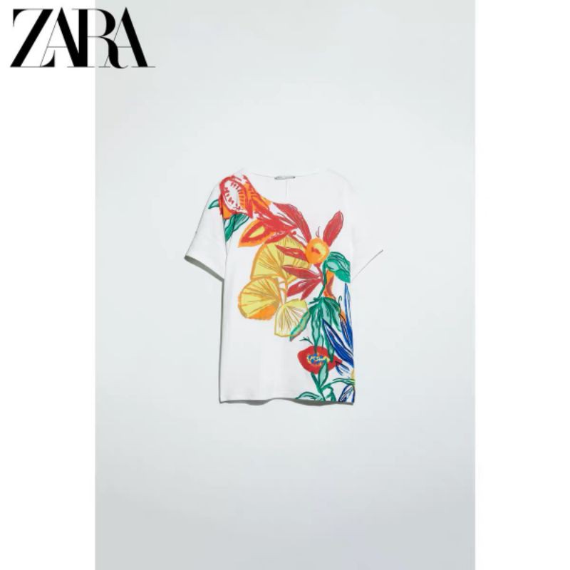 Áo phông nữ hoa 4D