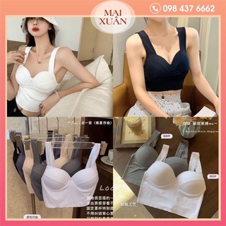 Áo bra cúp ngực su-áo 2 dây nâng ngực hàng cao cấp-kho sỉ mai xuân