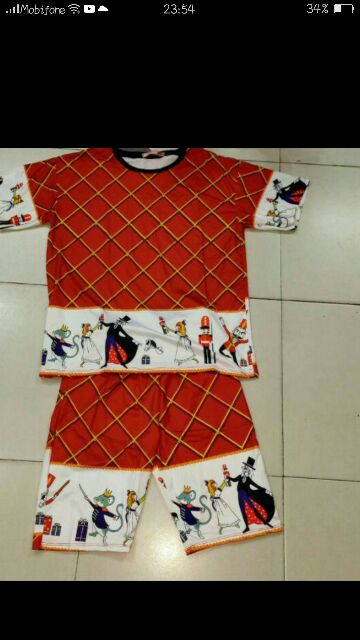 Đồ bộ thun lạnh 3D nữ mặc ở nhà từ 42-52kg | BigBuy360 - bigbuy360.vn