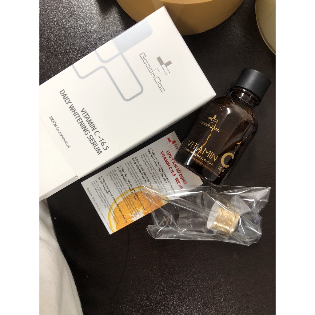 [HÀNG NHẬP KHẨU] Serum dưỡng trắng sáng da, giảm thâm nám sạm da, chống lão hóa Goodndoc Vitamin C 16.5 Daily Whitening | BigBuy360 - bigbuy360.vn