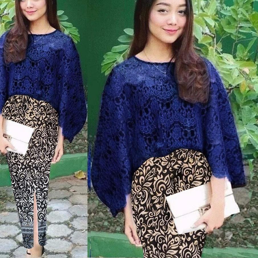 ✧ Bộ Áo Choàng Cổ Vanya (5 Wrn) + Chân Váy Prada Cotton Lụa Họa Tiết Thổ Cẩm Lấp Lánh