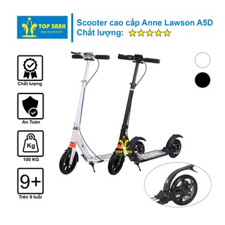 Xe trượt scooter người lớn cao cấp anne lawson a5d, tải trọng 100kg