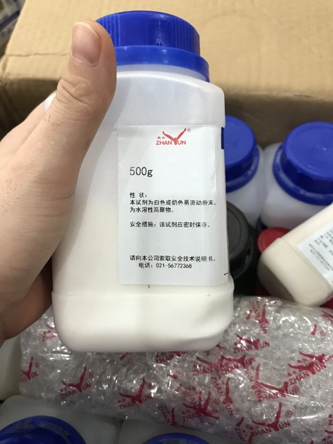 Hóa chất Polyacrylamide MW300 9003-05-8 lọ 500g