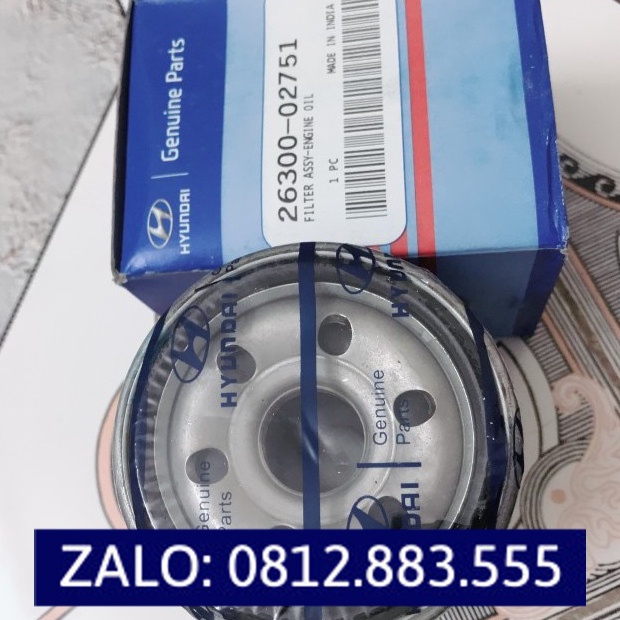 [Sỉ-Lẻ] Lọc nhớt, lọc dầu động cơ xe Hyundai i10, Morning, Picanto, Accent, Soluto, Getz(1.1) (Mã:2630002751/2630002752)