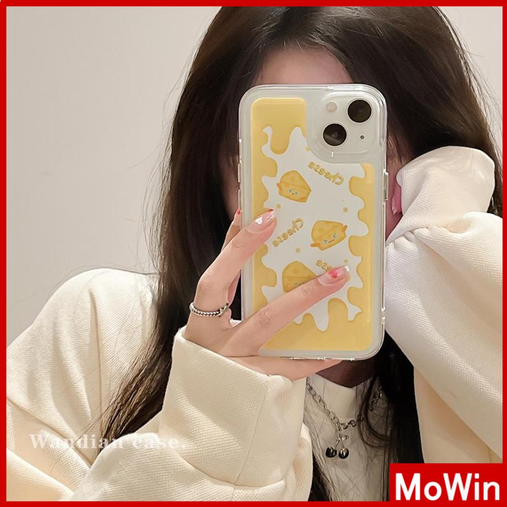 Ốp điện thoại silicon in phô mai vàng chống sốc thích hợp cho iPhone 11 13 Pro Max 12 Pro Max 7 Plus xr