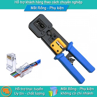 Kềm xuyên thấu RJ45, RJ112 cao cấp Tool dành cho người dùng gia đình