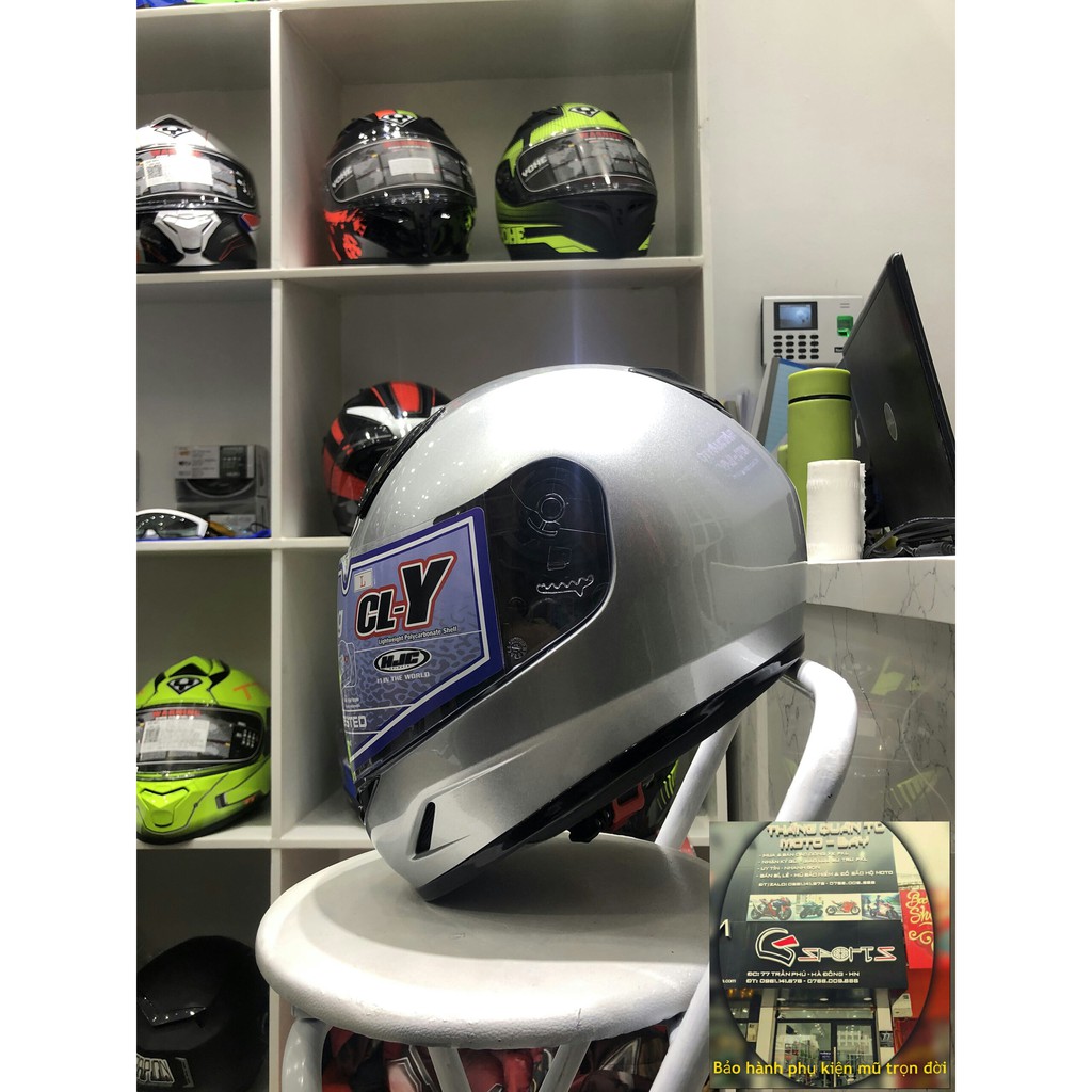 Mũ Bảo Hiểm Fullface HJC CL-Y Solid