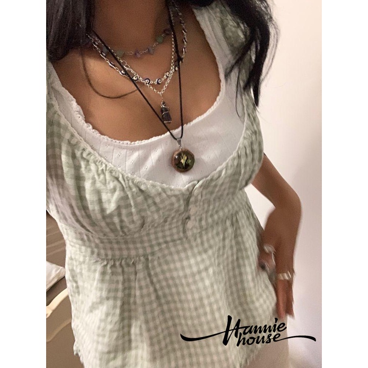 Áo Thun Tay Ngắn Cổ Thấp Xếp Ly Viền Xếp Li Màu Trơn/Khuyền Xếp Nếp Thời Trang Mùa Hè Dành Cho Bạn Nữ