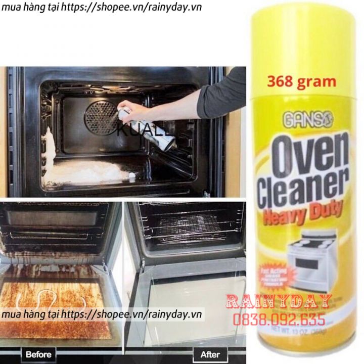 Bình xịt bọt tuyết tẩy rửa nhà bếp, chai vệ sinh dầu mỡ lò nướng vi sóng bếp gas nồi chiên không dầu