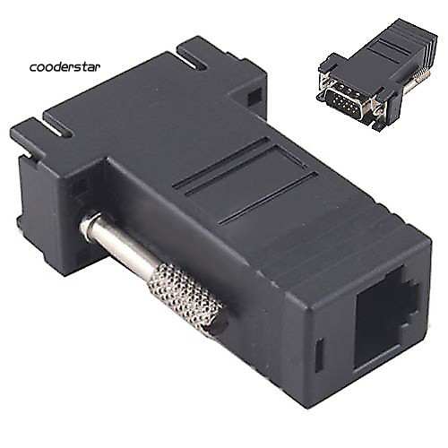 ✾Phụ Kiện Chuyên Dụng Cho Xe Hơi RXSC✾Cáp ChuyểN ĐổI Mở RộNg VGA Sang LAN CAT5 CAT6 RJ45
