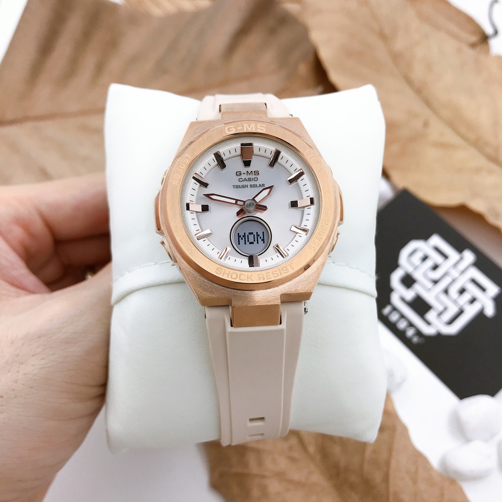 Đồng hồ nữ Casio BABY-G MSG-S200 / MSG-S200G-4A chống va đập chính hãng