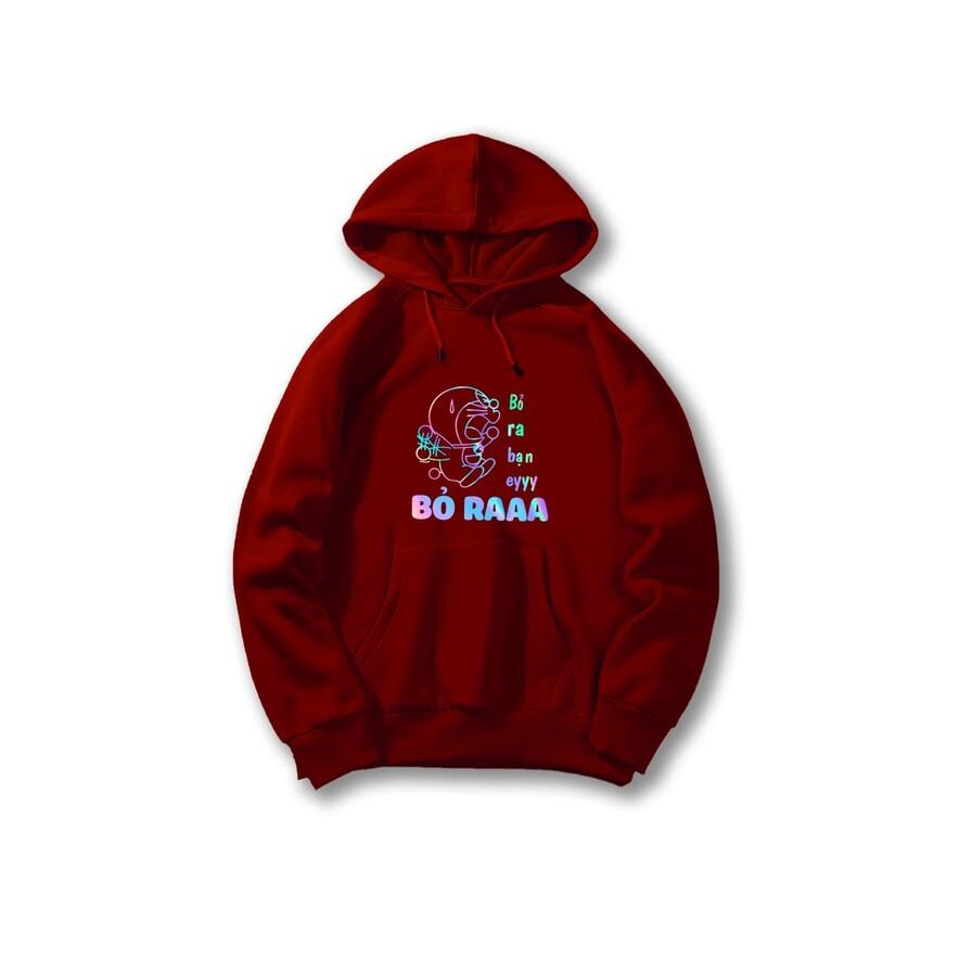 Áo Khoác Hoodie Nam Nữ Doremon Bỏ Ra Phản Quang 🍁 Áo Hoodie Unisex  Form Rộng Thoải Mái Nỉ Bông FREESHIP PQ06KN | BigBuy360 - bigbuy360.vn