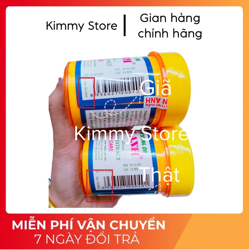 sỉ lố 12 hộp kem Lan anh 80gram tẩy cao
