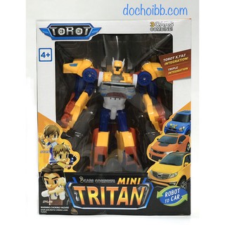 Bộ 3 Xe Ô tô Biến Hình Robot TRITAN