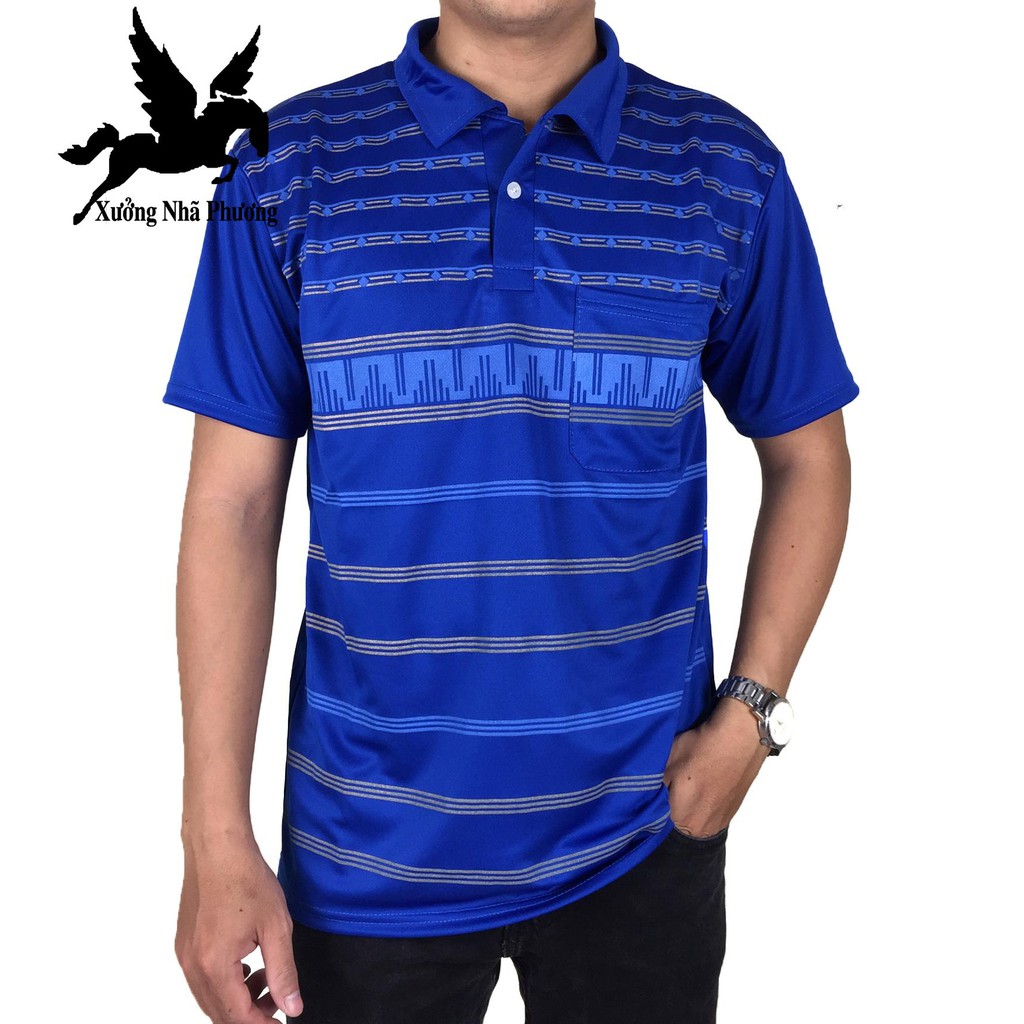 ComBo 3 Áo Thun Nam Trung Niên Có Túi Form Rộng Rãi Vải Dày Mềm Mịn Co Giản Freesize Dưới 65kg | BigBuy360 - bigbuy360.vn