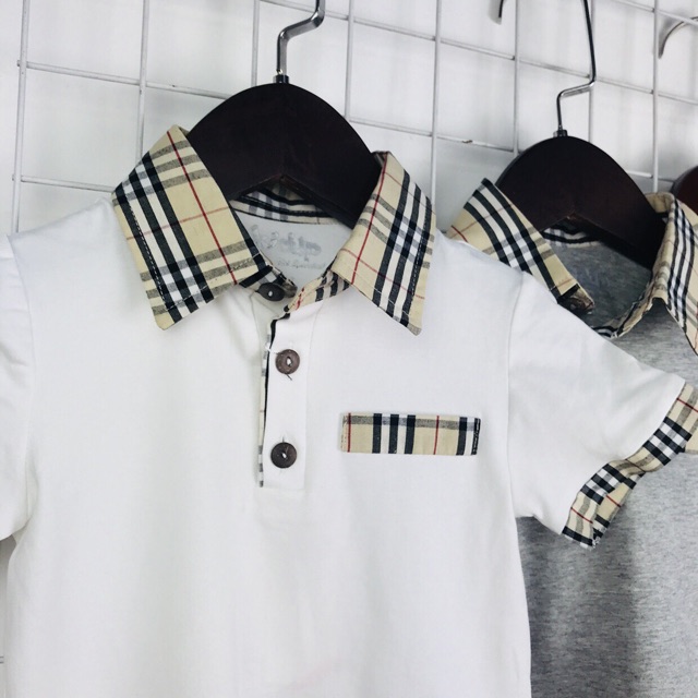 SALE SHOCK Áo polo phối kẻ cotton Kidup cao cấp | BigBuy360 - bigbuy360.vn