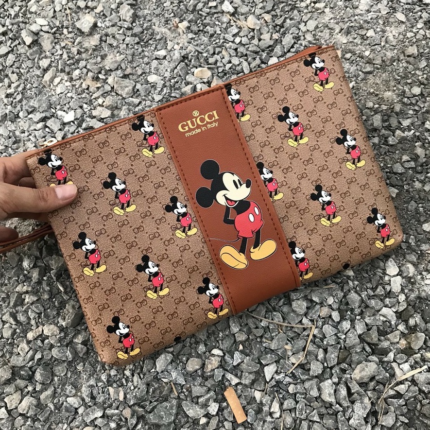 Ví Dài Thời Trang Nam Nữ Chuột Mickey 3M192