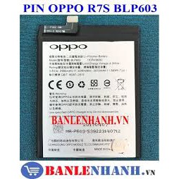 (Giảm Giá Cực Sốc)Pin oppo R7S mới 100%(BLP 603)-Linh kiện Siêu Rẻ VN