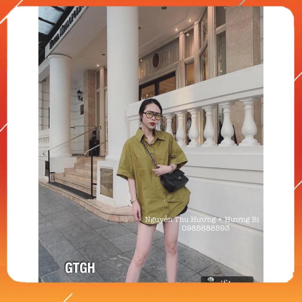 Áo Sơ Mi Cộc Tay Form Rộng Túi 2 Bên Chất Siêu Đẹp | BigBuy360 - bigbuy360.vn