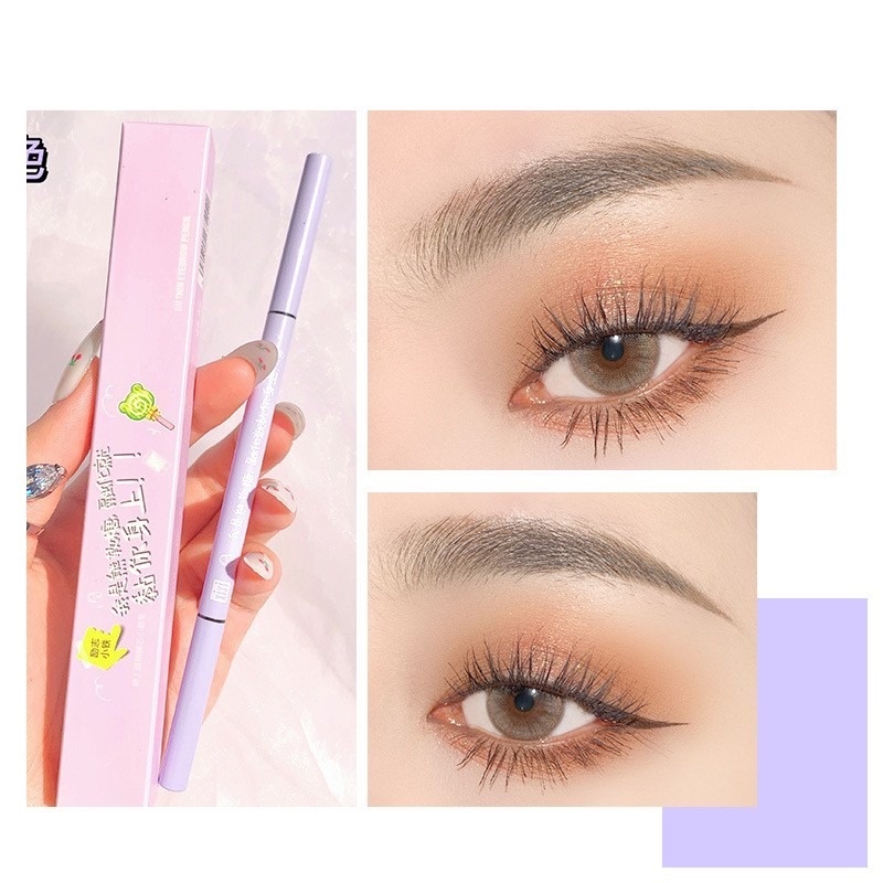 [Hàng mới về] Bút chì kẻ lông mày tạo khối XIXI đầu mảnh 5 màu sắc tùy chọn chống thấm nước không bị nhòe