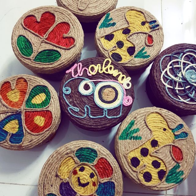 Hộp dây thừng Handmade