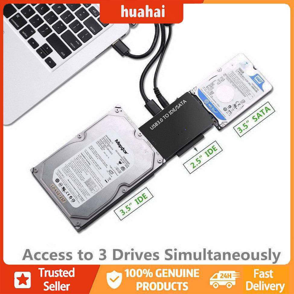 Đối với SATA Combo Bộ chuyển đổi USB IDE Đĩa cứng sang Bộ chuyển đổi truyền dữ liệu USB 3.0 | BigBuy360 - bigbuy360.vn