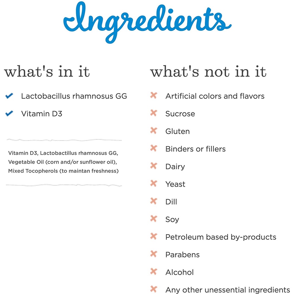 Dung dịch bổ sung lợi khuẩn + vitamin D hữu cơ Mommys Bliss