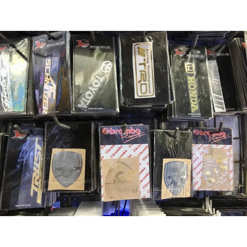 Tem nhôm dán nhiều vị trí nhiều hình