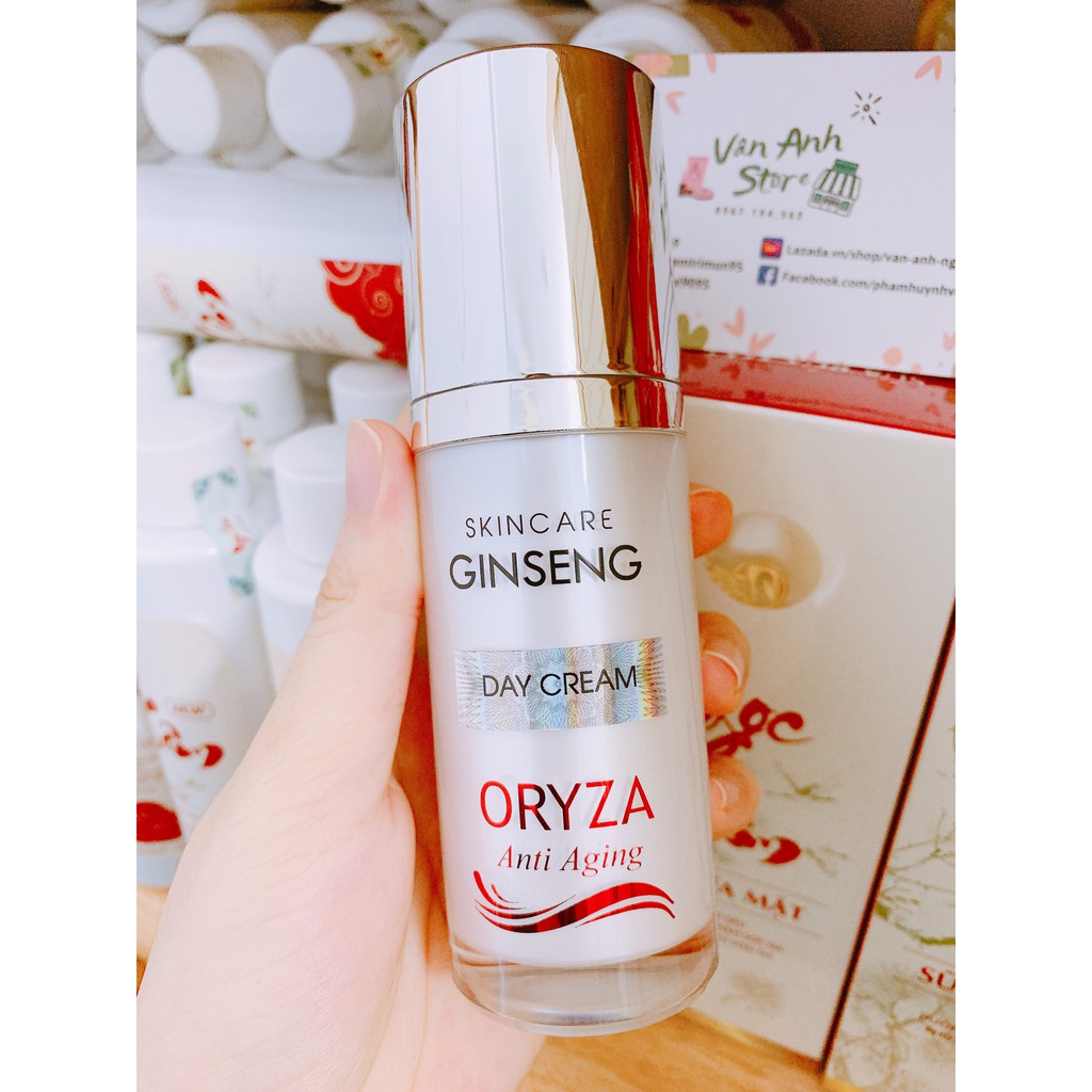 <Tặng nạ mắt> KEM DƯỠNG BAN NGÀY ORYZA WHITENING DƯỠNG TRẮNG, CHỐNG NẮNG SPF30+