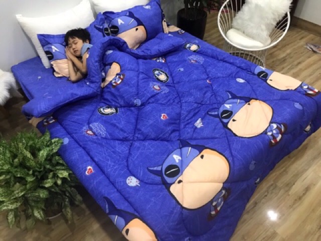 Bộ Chăn Phao Cotton Poly loại 1 siêu đẹp /mẫu mới nhất-> Được chọn mẫu