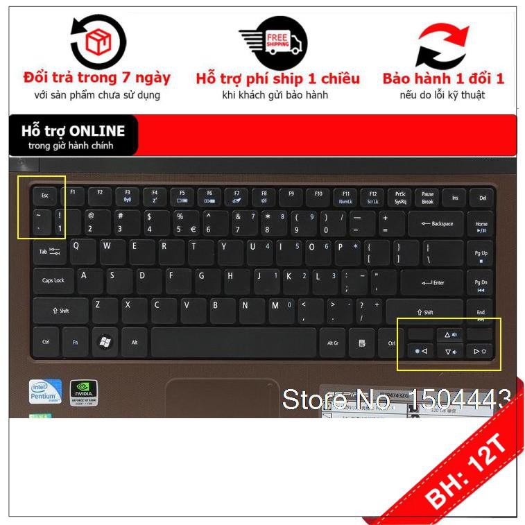 [BH12TH] [- Bàn phím cho Laptop Acer Aspire 4535 4535G 4540 4540G 4551 4551G 4750 4750G 4752 4752Z