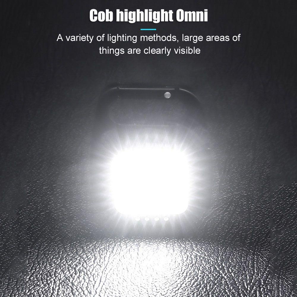 JARRED Đèn Pin LED COB Bỏ Túi Tiện Lợi