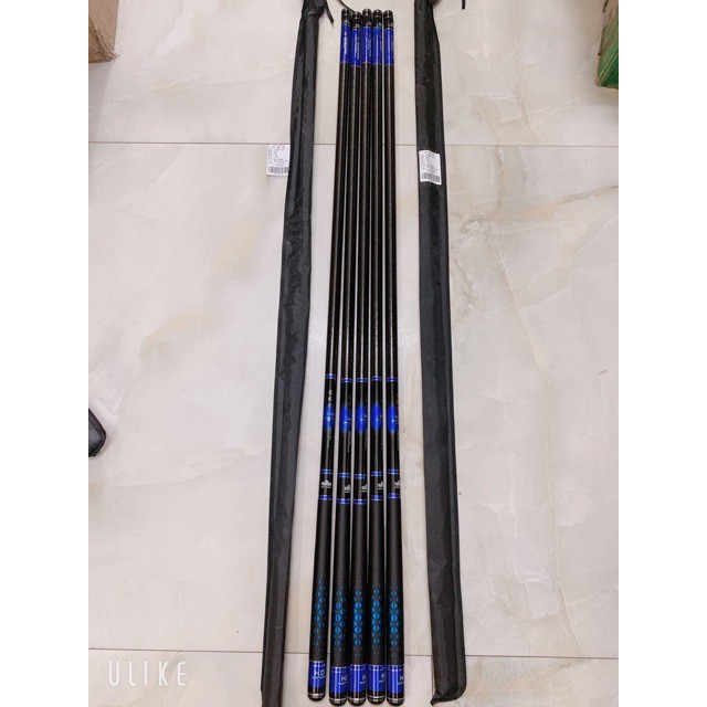 Cần câu tay dài 6m3 loại 1 siêu nhẹ handing x9 tải tĩnh 2kg chất lượng chất lượng cao docau