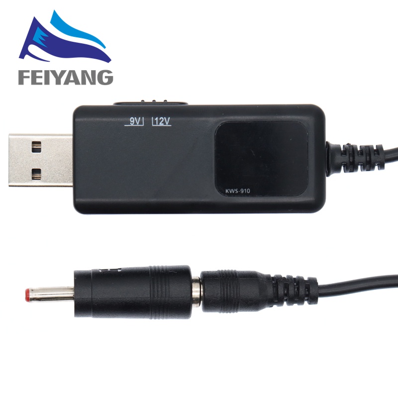 Dây cáp chuyển đổi nguồn điện USB sang DC 5V 9V 12V có công tắc