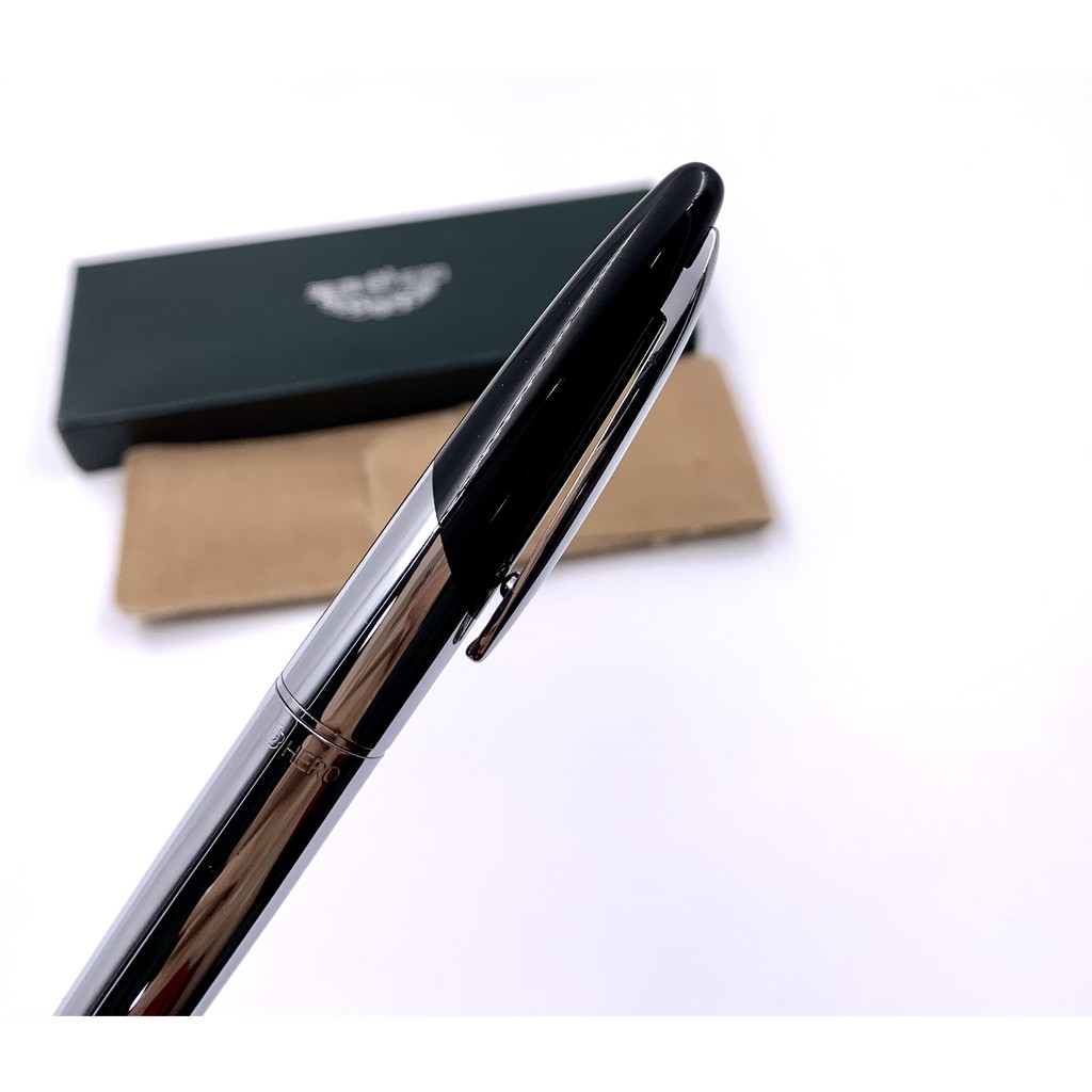 Bút máy, bút cổ Hero 76, làm quà tặng hoặc sưu tầm bút hoặc viết hàng ngày.