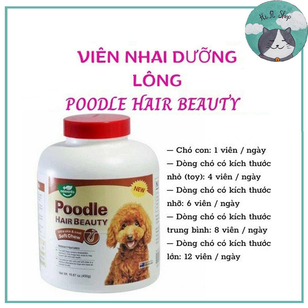 Viên Nhai Dưỡng Lông Da Poodle Hair Beauty
