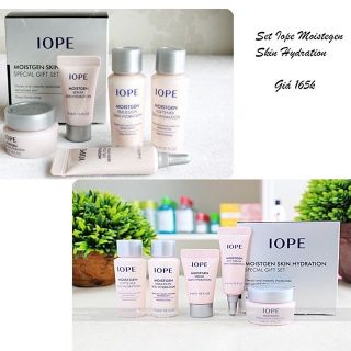 (AUTH CÓ BILL)BỘ KIT DƯỠNG DA IOPE